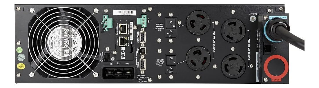 UPS EATON 9PX 6000I RT3U FP: 0,9 NETPACK / 9104-12609-KT2 / 9104-12609