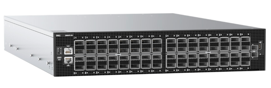 CORE SWITCH DELL POWERSWITCH Z9664F-ON, 64 X 400GBE QSFP56-DD PORTS, PSU TO IO / 2X AC PSU