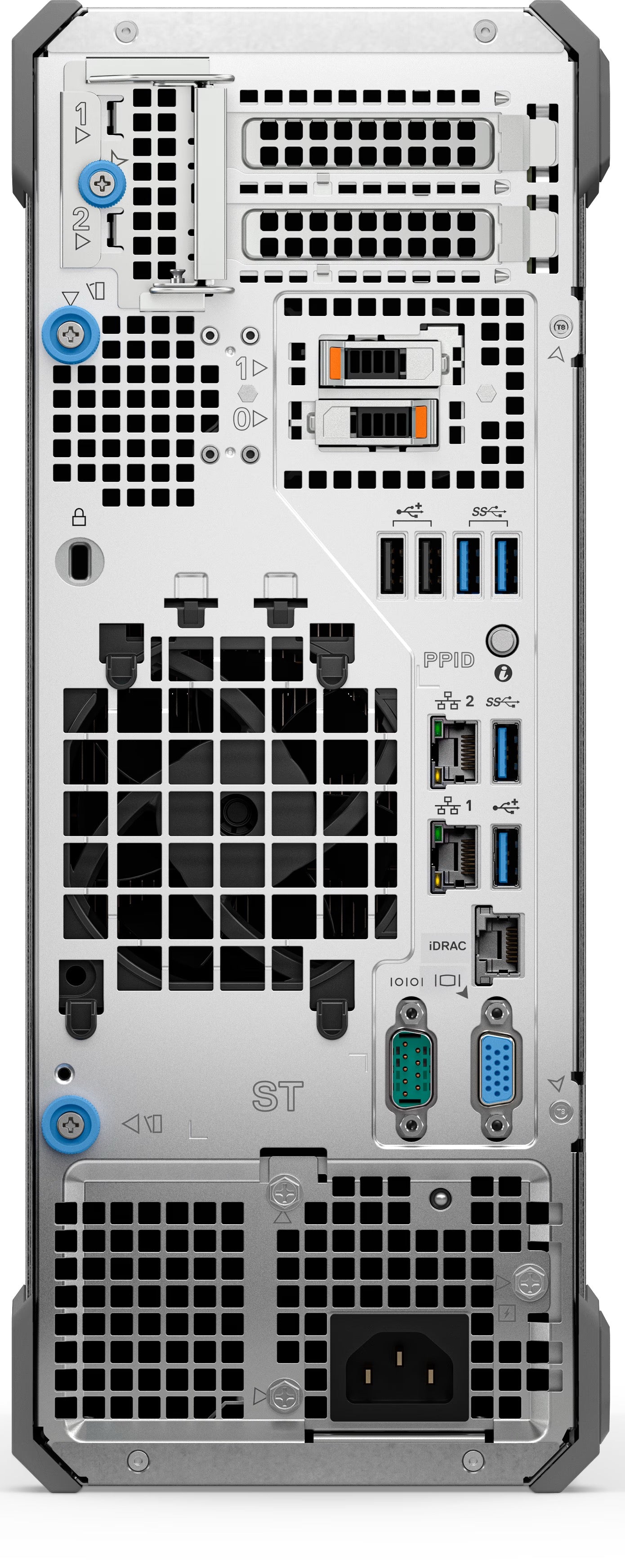 Servidor Dell PowerEdge T160 Intel Xeon E-2436 16GB DDR5 2x2TB HDD+2x240GB SSD PERC H355