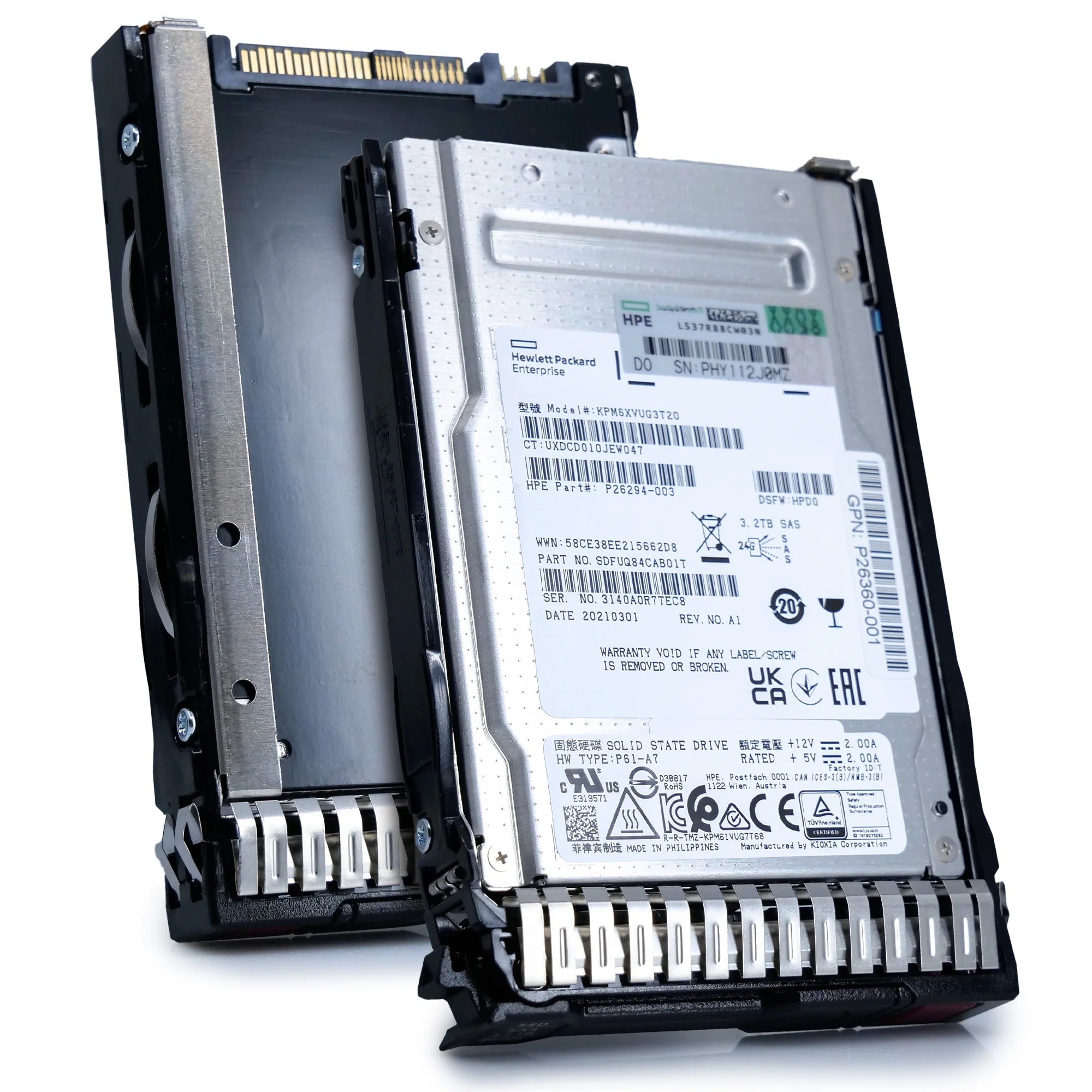 DISCO SERVIDOR 3.2TB SSD SAS4 24GBPS HPE PROLIANT GEN10 GEN11 2.5 MODELO 2025