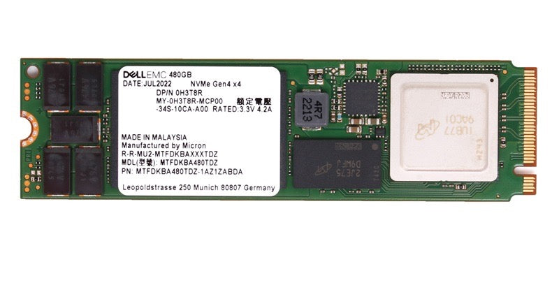 DISCO SSD P/ BOSS-CARD N1 DELL 480GB PCIE GEN4 M.2 2280 NVME SSD CONTROLLER CARD