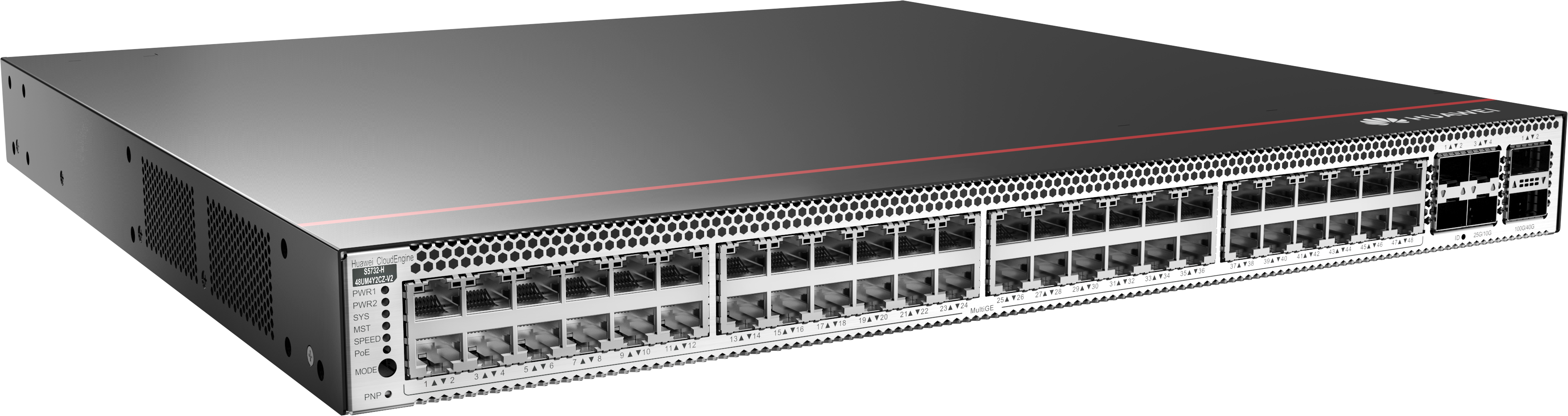 Switch Huawei CloudEngine S5732-H48UM4Y2CZ-V2 24x 10GB RJ45/Base-T Enterprise